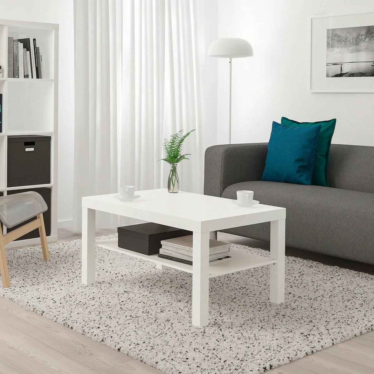 Ikea lack table grey deals