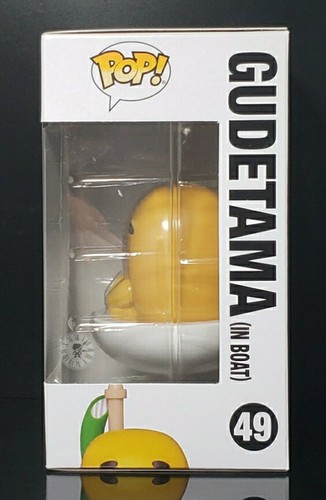 Funko Pop + Protector! Sanrio #49 Gudetama The Lazy Egg in Boat *Mint* - 第 3/12 張圖片