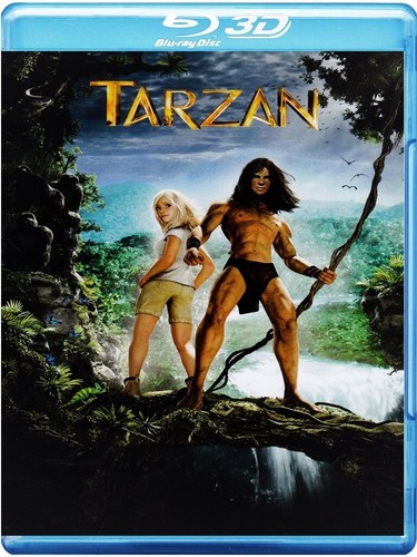Tarzan (3D) (Blu-ray 3D) VERY GOOD, REGION B Blu-ray!! - 第 1/2 張圖片