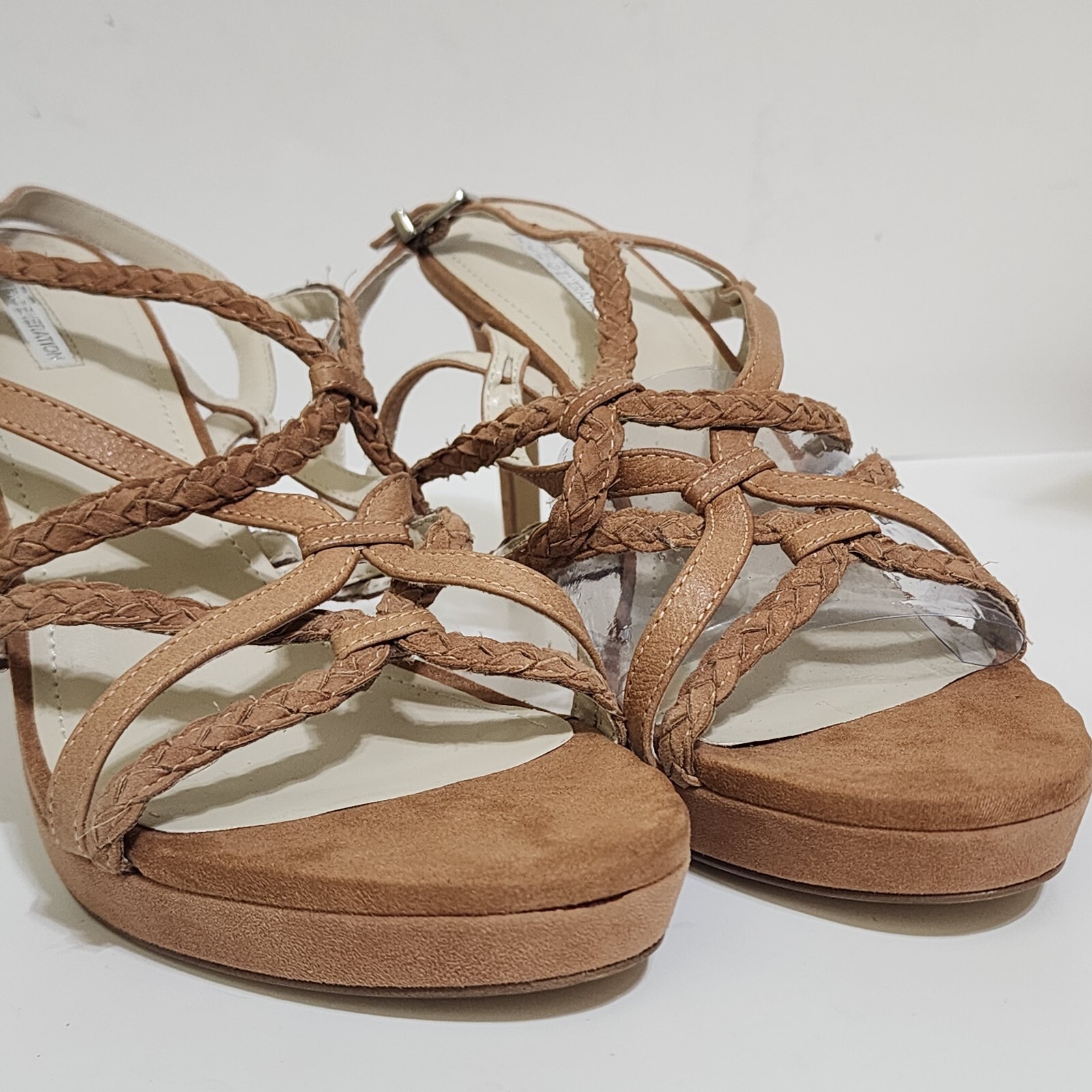 BCBGeneration Suede Gladiator Platform Slingback … - image 11