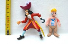 JOUET FIGURINE LOT PETER PAN ENFANT CAPITAINE CROCHET DISNEY SANS ACCESSOIRE