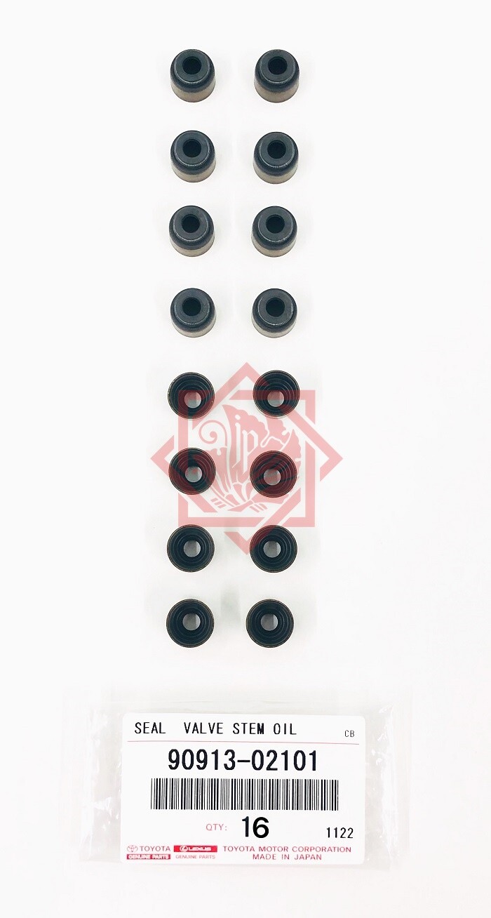 GENUINE TOYOTA/LEXUS INTAKE VALVE STEM OIL SEAL 16pcs 9091302101