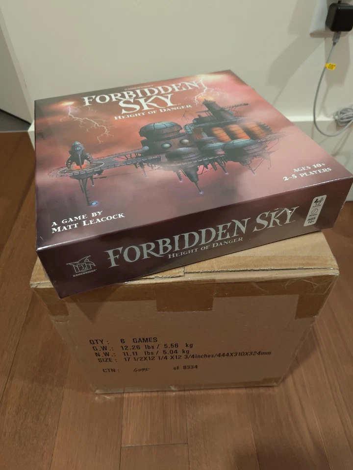 Juego de mesa Gamewright Forbidden Sky Height of Danger - CSG-FORS Foto 2 de 4