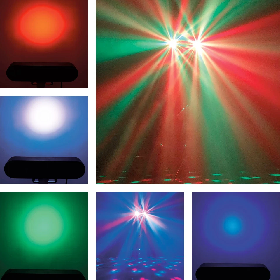 CFX Partyvibe 2 PAR-T Bar LED Party Bar and Stand Kit DJ Gig Lighting RGB Disco - Image 3 of 4