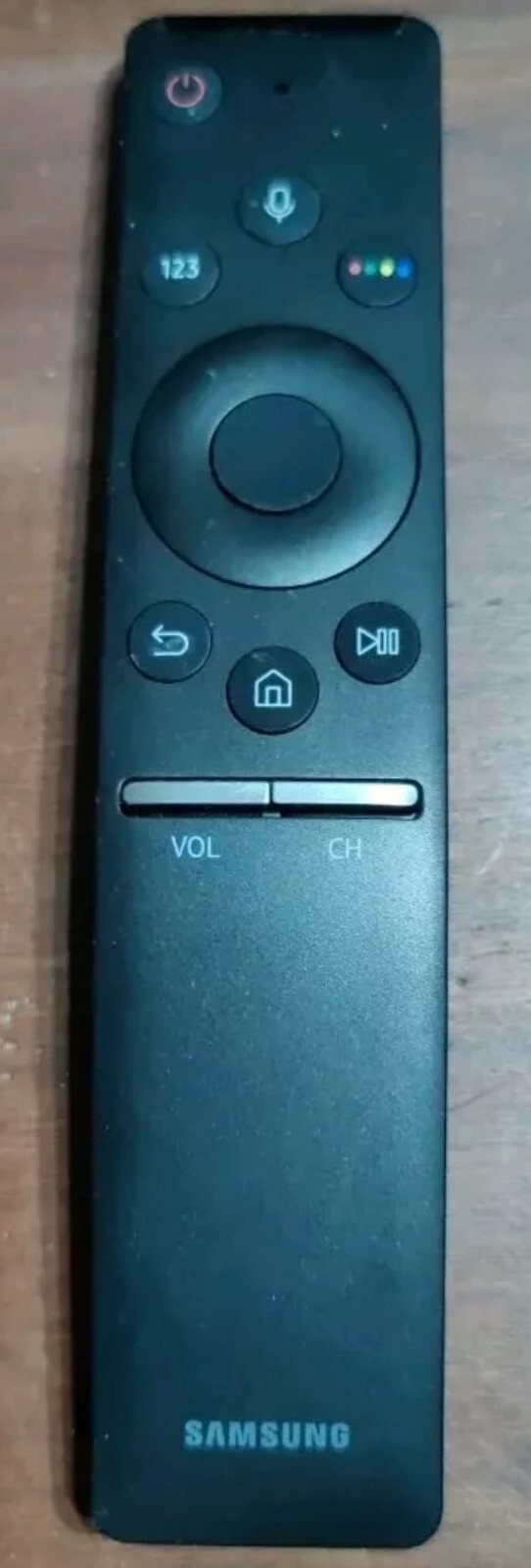 Samsung Smart TV Remote Control W/Mic BN63-16470A001 Black Original-image
