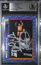 Stone Cold Steve Austin Signed 1996-98 1998 WWF Magazine Card #190 BAS COA WWE 8