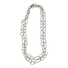 Silpada Sterling 925 Silver In The Loop Necklace N2109 31 in - .42