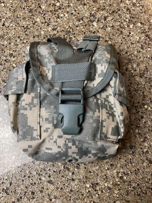 US Army Molle II 1 QT Canteen Pouch UCP ACU GP Pouch SDS Specialty Defense NEW