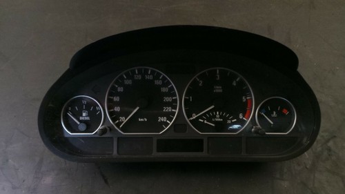 Y8644 BMW 3er E46 318D Diesel Tacho Kombiinstrument Bosch 6940882 0263639214