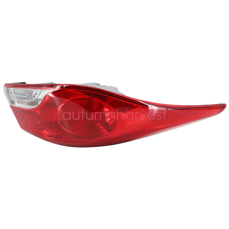 Fits 2011-2013 Hyundai Elantra Left Driver Side Tail Light - Certified NEW - Image 3 of 4