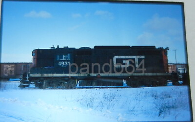 RR TRAIN Slide GT Grand Trunk GP-9 #4931 Durand Mi 1976 E67b