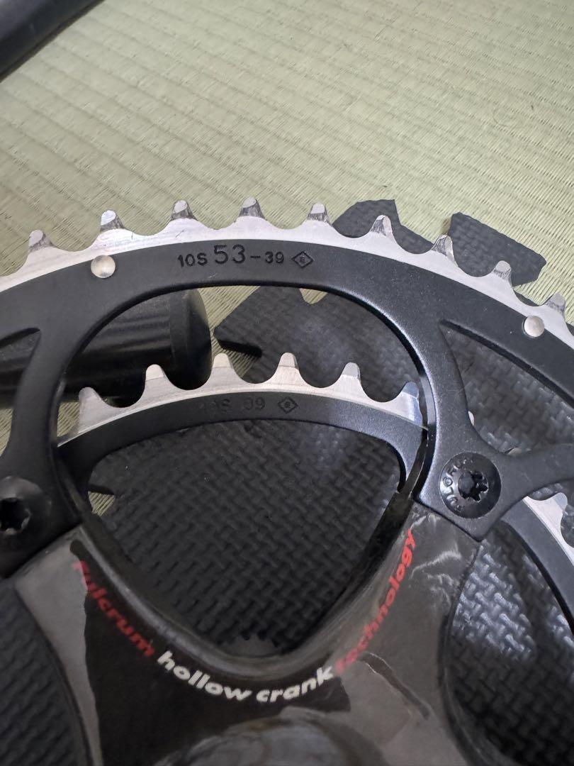 パーツ FULCRUM RACING TORQ RS 53-39 172.5 Fulcrum Racing Torq RS Carbon 53/39T 175mm Crankset | eBay