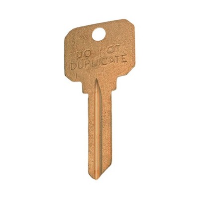 SC9-DND / SC9 Key Blank Brass