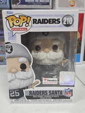 Funko Pop! Raiders Santa #210 Fanatics Exclusive 2023