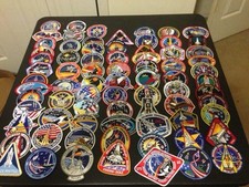 Complete set of NASA SPACE SHUTTLE  4&rdquo; MISSION PATCHES plus RARITIES and Extras