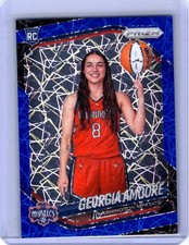 2025 Panini Prizm WNBA #140 Georgia Amoore Blue Velocity Prizm