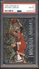 1996 Fleer Metal #11 Michael Jordan Chicago Bulls PSA 8 NICE CARD