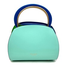 Kate Spade Expo Colorblocked Top-handle Satchel - Mint Lique