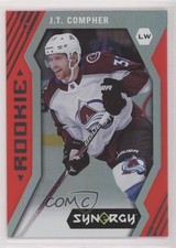 2017-18 Upper Deck Synergy Rookie Red Tier 1 Rookie JT Compher #59 f4k