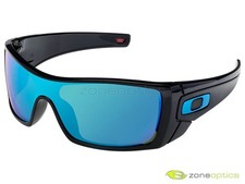 Oakley Batwolf Sunglasses OO9101-5827 Polished Black/Prizm Sapphire