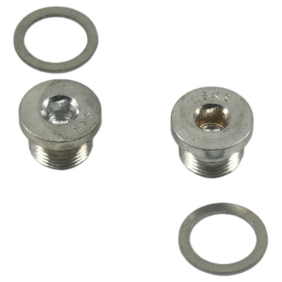 2x Engine Oil Drain Plug For Porsche 911 Cayman Boxster 2009-2016 Foto 2 de 4