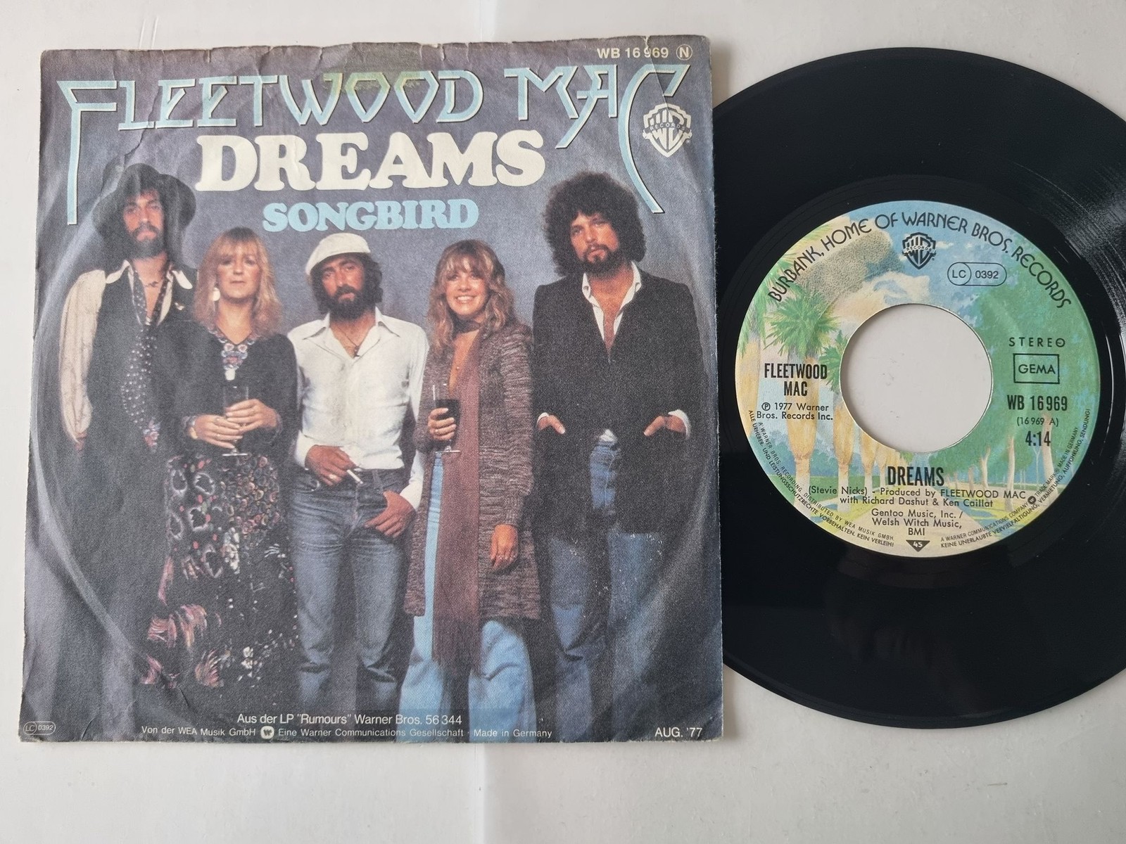 Fleetwood Mac - Dreams 7'' Vinyl Germany