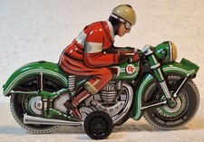 Blechspielzeug Motorrad Renner Moto Racer #601 Bastian Toys / BT * OVP * M.i.G.