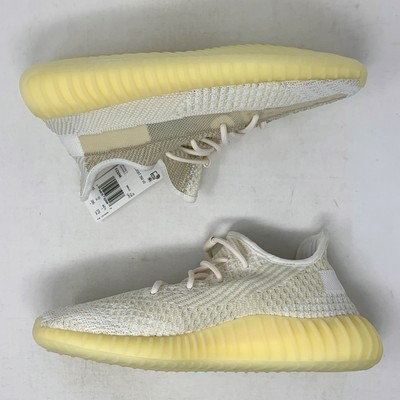 Adidas Yeezy Boost 350 V2 'Natural' White Sneakers, Size 10.5 BNIB