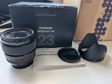 FUJIFILM FUJINON SUPER EBC XF 23mm f1.4 lens VGC boxed with HQ UV filter