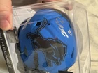 Sam LaPorta Autographed Detroit Lions Mini Helmet Rave Beckett Witness