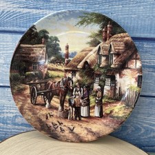 Wedgwood Shire Horse Collectors Plate BUYING THE BREAD (263a)