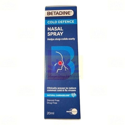 Neu BETADINE Erwachsene Erkältungsabwehr Nasenspray 20 ml hilft,...