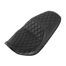 Black One Piece Driver Passenger Seat Fit For Harley CVO Street Glide 2023-2025