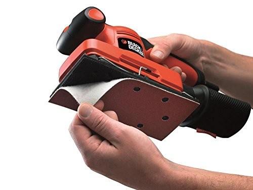 Black+Decker KA320EKA-QS Levigatrice Orbitale 240W con Valigetta e Accessori - 2