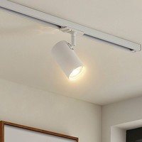 Lindby Stromschienenleuchte 'Linaro' (Modern) In Weiß Aus Metall (1 Flammig, GU1