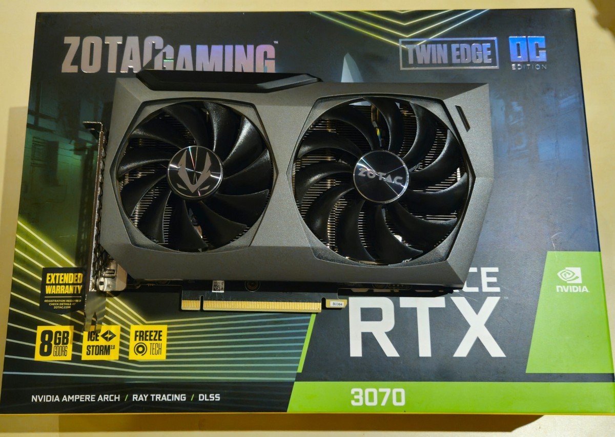【配送】【中古】ZOTAC GAMING GeForce RTX 3070 Twin Edge ZOTAC 〔中古〕ZOTAC GAMING GEFORCE RTX 3070 TWIN EDGE OC 8GB（中古