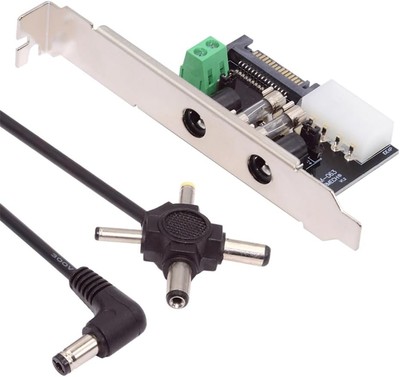 Cablecc 12V 5V DC Output Power System Intelligent Control Management Black 