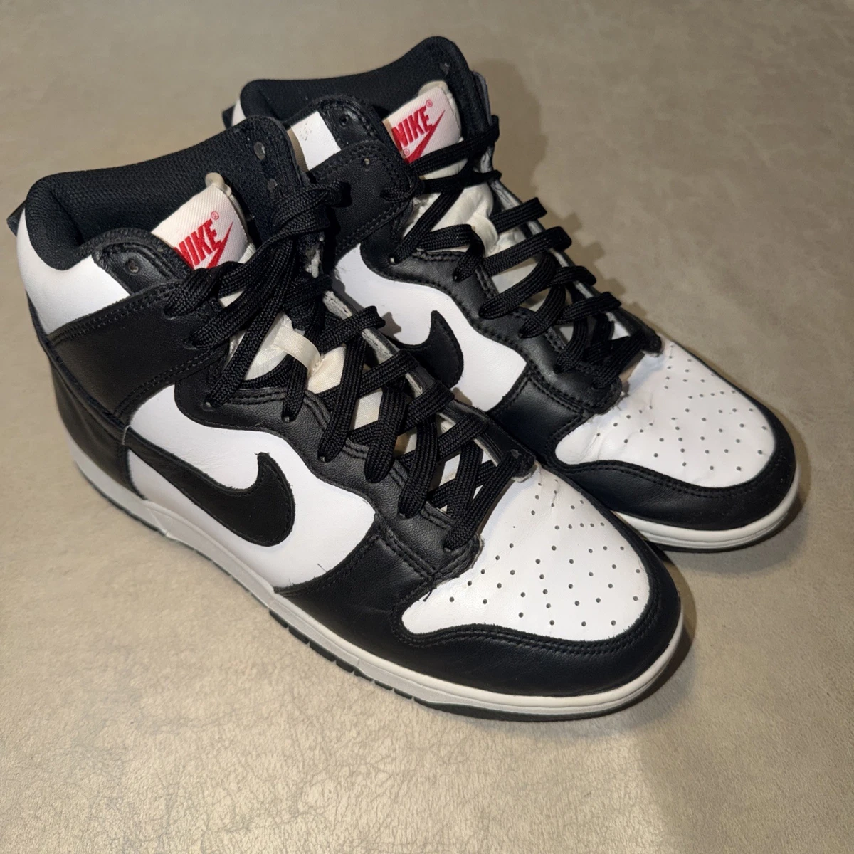 Preços baixos em Nike Dunk Up High White Black W | eBay