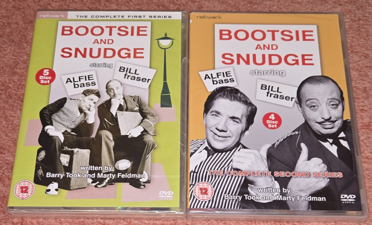 Bootsie And Snudge Complete Series 1, 2 DVD, Alfie Bass, Army Game Spin-off  NEW