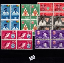 // 4X TOGO - MNH - BOY SCOUTS - ORGANIZATIONS 