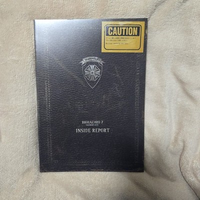 Resident Evil 7 Biohazard INSIDE REPORT Art Book Capcom Limited Edition