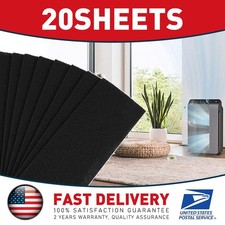 10" x 4" Activated Carbon Layer Cat Litter Box Filters for Better Filtration