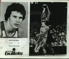 1978 Press Photo Mitch Kupchak Washington Bullets Forward - lrs02832