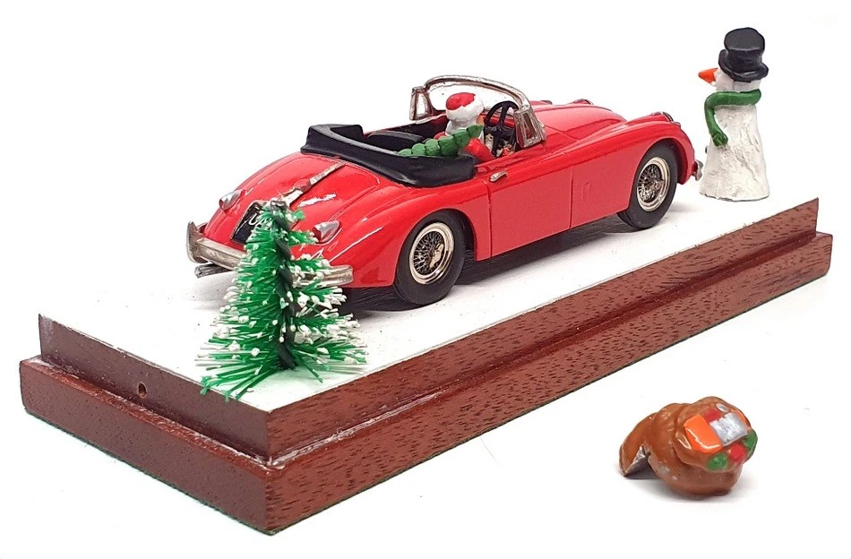 Modelos RAE 1/43 GS009-F - Jaguar XK150 DHC Santa Claus - Rojo Foto 2 de 4