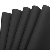 "Eva Schaumstoffplatten 19,7\"X19,3\" 1Mm 5 StüCk Schwarz"