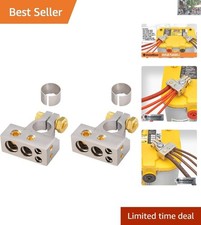 Complete Battery Terminal Connectors - 2/4/8/10 Gauge with Enhanced Conductivity
