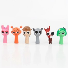 24pcs Set Sprunki Model Toy Game Action Figures Toy Birthday Gift