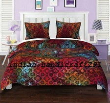 Duvet Cover Set Indian Mandala Bedding Set Bohemian Quilt Cover Hippie Comforter