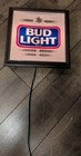 Vintage Bud Light light up beer sign Bud 13.5”x13.5 Beautiful Near Perfect*Rare* — photo 4