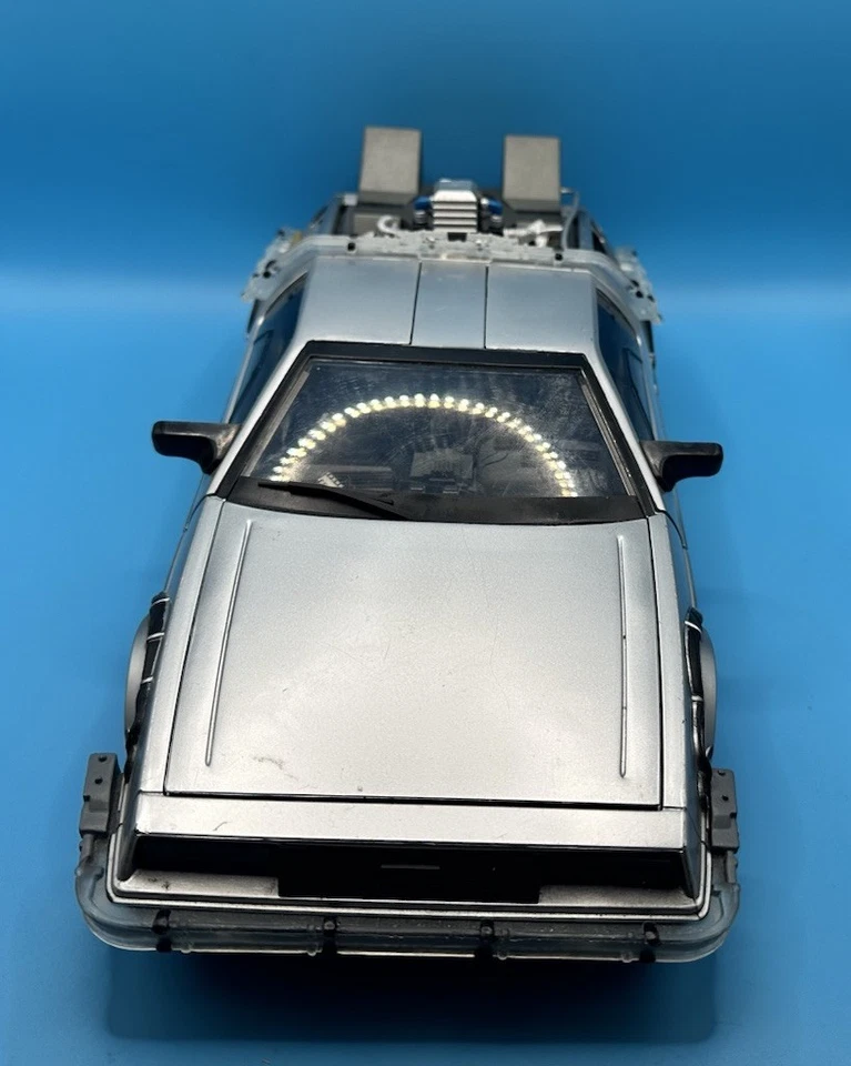 Back to The Future DeLorean Car Light & Sound Diamond Select 13”  Working !! - Image 3 of 4